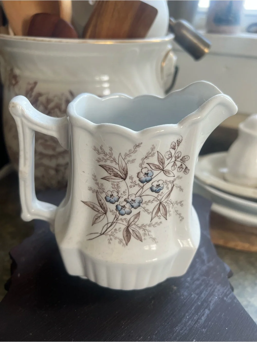 Johnson Bros. Ironstone Small Antique Pitcher